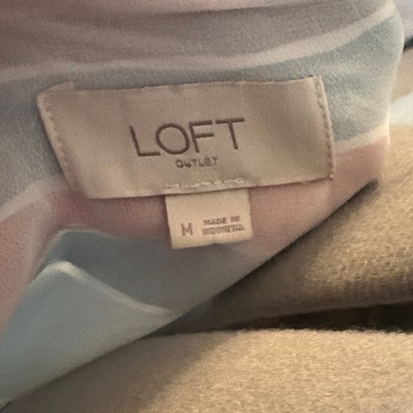 LOFT Pastel Striped Sleeveless Top - Picture 2 of 11